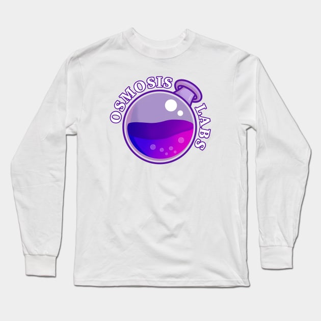 Osmosis Labs Crypto Long Sleeve T-Shirt by Milasneeze